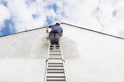 Peinture extérieure à la Combe-de-Lancey — façades et ravalement